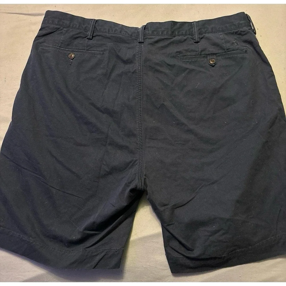 Polo Ralph Lauren Men's Navy Blue The Polo Chino Stretch Classic Fit Shorts, 42